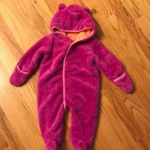 Magnetic Me Fleece Magnetic Snowsuit Size 3-6 Mo.